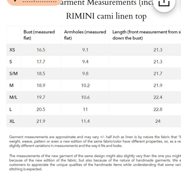 Not Perfect Linen - RIMINI- XL - Picture 5 of 5